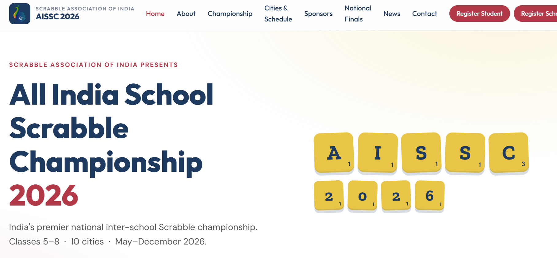 All India School Scrabble Championship 2026