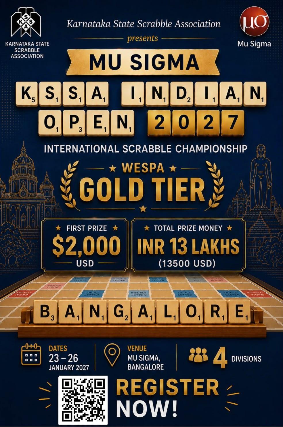 Mu Sigma KSSA Indian Open